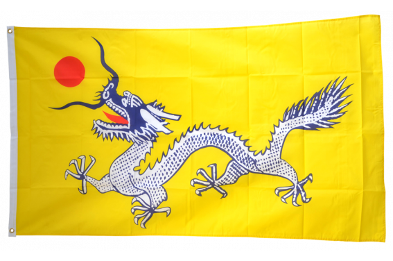 90 x 150 cm Fahnen Flagge China Qing Dynastie Drache