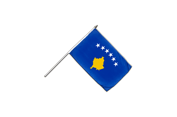 Stockflagge Kosovo günstig kaufen - flaggenfritze.de