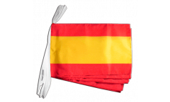 Fahnenkette Spanien ohne Wappen - 30 x 45 cm