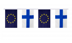 Freundschaftskette Finnland - Europäische Union EU - 15 x 22 cm