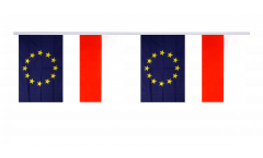 Freundschaftskette Polen - Europäische Union EU - 15 x 22 cm