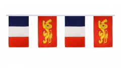 Freundschaftskette Frankreich - Aquitaine - 30 x 45 cm