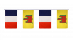 Freundschaftskette Frankreich - Auvergne - 30 x 45 cm