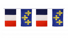 Freundschaftskette Frankreich - Île de France - 30 x 45 cm