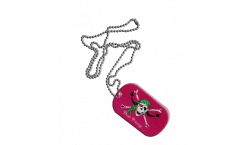 Dog Tag Pirat Pirate Princess Prinzessin - 3 x 5 cm