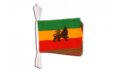 Fahnenkette Äthiopien alt - 15 x 22 cm