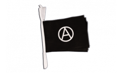 Fahnenkette Anarchy Anarchie - 15 x 22 cm