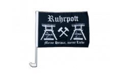 Autofahne Deutschland Ruhrpott Ruhrgebiet 2 - 30 x 40 cm