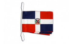 Fahnenkette Dominikanische Republik - 30 x 45 cm