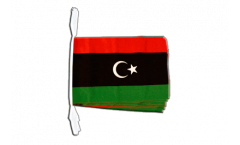 Fahnenkette Libyen - 30 x 45 cm