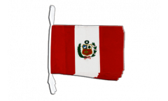 Fahnenkette Peru - 30 x 45 cm