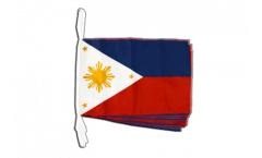 Fahnenkette Philippinen - 30 x 45 cm
