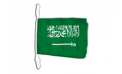 Fahnenkette Saudi-Arabien - 30 x 45 cm