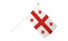 Stockflagge Georgien - 10er Set - 30 x 45 cm