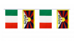 Freundschaftskette Italien - Tibet - 15 x 22 cm
