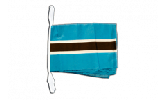 Fahnenkette Botswana - 30 x 45 cm
