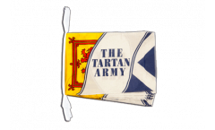 Fahnenkette Schottland Tartan Army - 30 x 45 cm