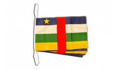 Fahnenkette Zentralafrikanische Republik - 30 x 45 cm