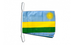 Fahnenkette Ruanda - 30 x 45 cm