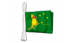 Fahnenkette Australien Känguruh - 15 x 22 cm