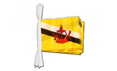 Fahnenkette Brunei - 15 x 22 cm