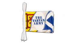 Fahnenkette Schottland Tartan Army - 15 x 22 cm