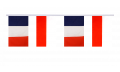 Freundschaftskette Frankreich - Polen - 15 x 22 cm