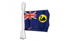 Fahnenkette Australien Western - 15 x 22 cm