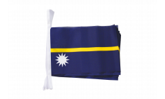 Fahnenkette Nauru - 15 x 22 cm
