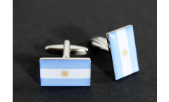 Manschettenknöpfe Flagge Argentinien - 18 x 12 mm