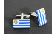 Manschettenknöpfe Flagge Uruguay - 18 x 12 mm