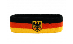 Stirnband Deutschland mit Adler - 6 x 21 cm