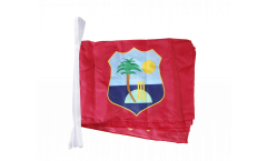 Fahnenkette West Indies - 30 x 45 cm
