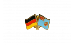 Freundschaftspin Deutschland - Fidschi - 22 mm