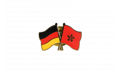 Freundschaftspin Deutschland - Hongkong - 22 mm