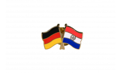 Freundschaftspin Deutschland - Paraguay - 22 mm