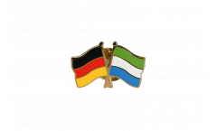 Freundschaftspin Deutschland - Sierra Leone - 22 mm