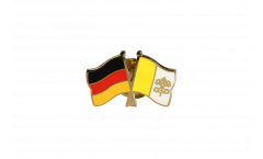 Freundschaftspin Deutschland - Vatikan - 22 mm