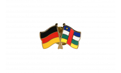 Freundschaftspin Deutschland - Zentralafrikanische Republik - 22 mm