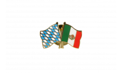 Freundschaftspin Bayern - Mexiko - 22 mm