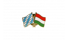 Freundschaftspin Bayern - Ungarn - 22 mm