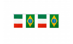 Freundschaftskette Italien - Brasilien - 15 x 22 cm