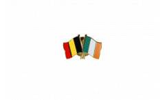 Freundschaftspin Belgien - Irland - 22 mm