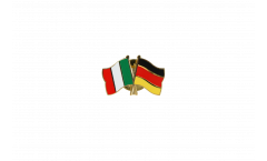Freundschaftspin Italien - Deutschland - 22 mm