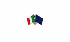 Freundschaftspin Italien - Europäische Union EU - 22 mm
