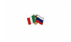 Freundschaftspin Italien - Russland - 22 mm