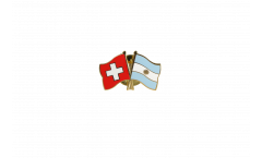Freundschaftspin Schweiz - Argentinien - 22 mm