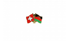 Freundschaftspin Schweiz - Malawi - 22 mm