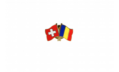 Freundschaftspin Schweiz - Tschad - 22 mm