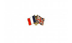 Freundschaftspin Frankreich - Großbritannien - 22 mm